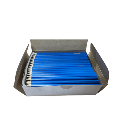 Box of blue pencils HB Graphite Pencils
