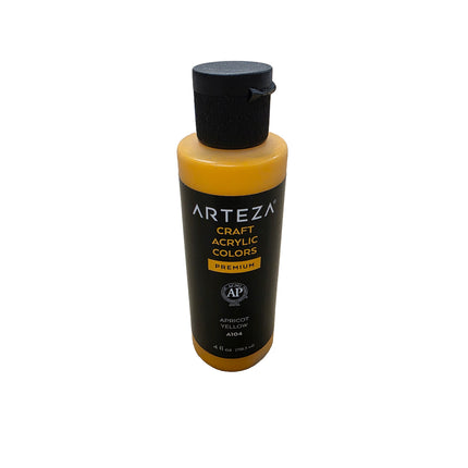 Arteza Craft Premium Acrylic Colours – 4oz (118ml) Tubes in Assorted Shades for Creative Art and Craft Projects - CLK Store