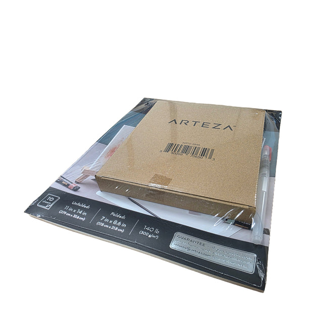 rteza DIY Frame Set & 48 Bright Watercolour Pencils – Assorted Shades for Blending, Layering & Watercolor Techniques - CLK Store