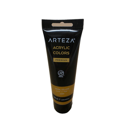 Arteza Premium Acrylic Colours – 4oz (120ml) Tubes in Assorted Vibrant Shades for Professional-Quality Artwork - CLK Store