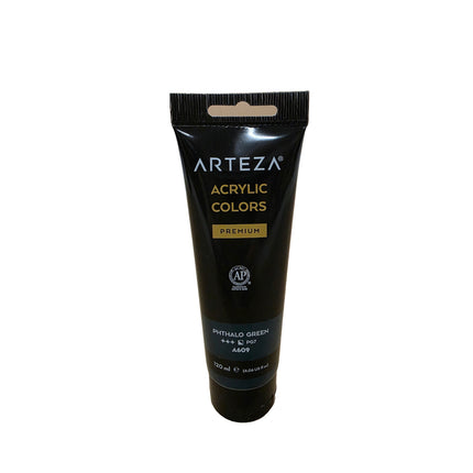 Arteza Premium Acrylic Colours – 4oz (120ml) Tubes in Assorted Vibrant Shades for Professional-Quality Artwork - CLK Store
