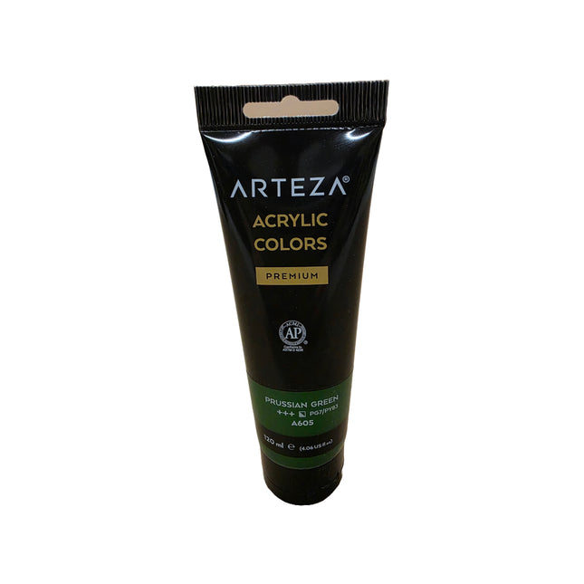 Arteza Premium Acrylic Colours – 4oz (120ml) Tubes in Assorted Vibrant Shades for Professional-Quality Artwork - CLK Store