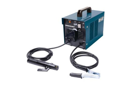 Welder machine with cables on a white background