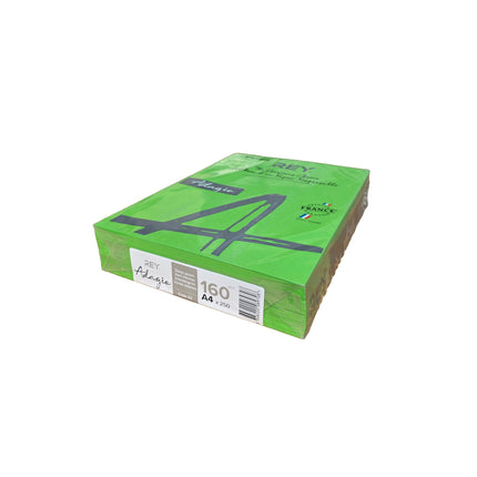Stack of white label sheets with 'multi-prINTER labels' text on a white background