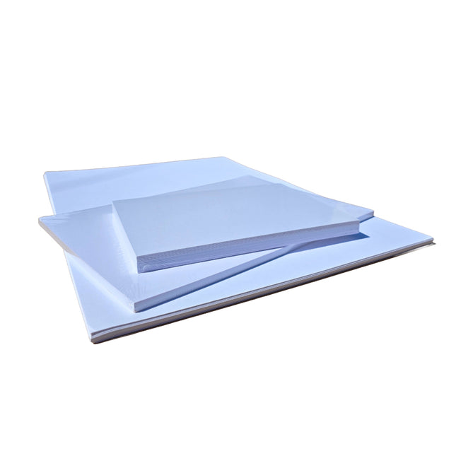 Tenzapac packaging box with clear window on a white background